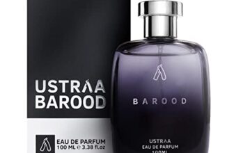 Ustraa Barood Eau De Parfume For Men – 100 Ml – With Warm, Smokey, Sweet And Musky Scents. Luxury Perfume For Men | Strong, Masculine & Mysterious. Long Lasting Fragrance.