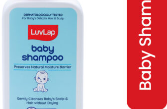 LuvLap Milky Soft Baby Shampoo – 400ml, Tear Free Formula, With Milk Protein, Vitamin E(400 ml)