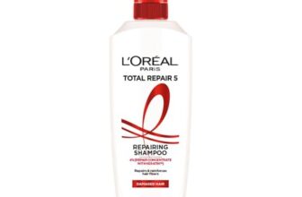 L’Oreal Paris Total Repair 5 Shampoo, For Repairing 5 Signs Of Damaged Hair, With Keratin Xs | 800Ml