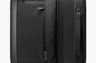 Spigen Klasden Kd100 Protective Laptop Sleeve Pouch Compatible With 16-Inch Macbook Pro M2/M1 Pro/Max A2780 A2485 A2141 2023-2019, 15-Inch New Macbook Air M2/A2941 2023 – Black