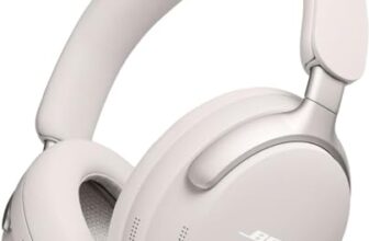 Bose New Quietcomfort Ultra Wireless Noise Cancelling Headphones With Spatial Audio, Over-The-Ear Headphones With Mic, Up To 24 Hours Of Battery Life, White Smoke