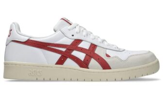 Asics Mens Japan S White/Dried Rose Sneakers – 9 Uk (1201B047.103)