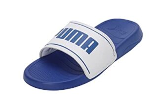 Puma unisex-adult Slide Max Royal Sapphire-White Slide Sandal – 9 UK (39453705)