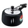 Pigeon by Stovekraft Hard Anodised Aluminium Inner Lid Cooker – 3 Litre with Induction Base, Silver, medium (14547)