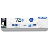 Carrier 1.5 Ton 3 Star Wi-Fi Smart Flexicool Inverter Split AC (Copper, Convertible 6-in-1 Cooling,Smart Energy Display, HD & PM 2.5 Filter, ESTER EDGE FXi (Wi-Fi), CAI18EE3R35W0,White)