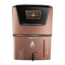 Aqua D Pure Ro Water Purifier | Copper + Zinc + Alkaline Technology | Elegant Black & Copper Wall Mount | Ideal For Home & Family (Sonet Gold Zinc)