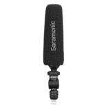 Saramonic Unidirectional Micro-Shotgun Microphone With Lightning For Apple Iphones And Ipads For Videos, Vlogging, Live Streaming, Social Media Updates And More (Smartmic5 Di),Black