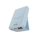 Flix (Beetel) Magconnect Elite 10,000Mah 15W Magnetic Wireless Output,22.5W Qc Pocket Power Delivery Pps,Type C & Type A Input/Output,Rapid Charge,Led Display,Perfect For Iphone 12,13,14(Blue)