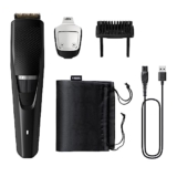 Philips Pro Beard Trimmer And Styler For Men| Titanium Blades| 2.5X Higher Precision| Beard Sense Tech|5 Mins Quick Charge| 20 Length Settings| 6X Longer Battery Life| New Model – Bt3441/30