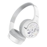 Belkin X Disney, Special Disney 100 Mickey & Friends Edition, Safe Wireless On Ear Kids Headphones With Mic, 30 Hours Playtime – Silver (Disney- 100 Mickey & Friends Silver)