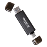 Transcend 310C 512Gb Usb C & Usb A External Portable Ssd, Up To 1,050 Mb/S, 5 Yr Warranty, Black, For Iphone 15 Pro Max, Macbook, Ipad, Laptop And Desktop Ts512Gesd310C