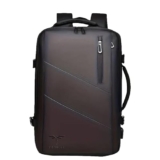 Impulse 40L Urbanluxe Pu Unisex Water Resistant Travel Laptop Backpack With Usb Charging Office Bag/School Bag/College Bag/Business Bag Fits Up To 16 Inch Laptop (Black)