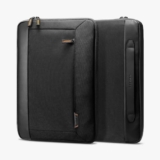 Spigen Klasden Kd100 Protective Laptop Sleeve Pouch Compatible With 16-Inch Macbook Pro M2/M1 Pro/Max A2780 A2485 A2141 2023-2019, 15-Inch New Macbook Air M2/A2941 2023 – Black