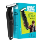 Bombay Shaving Company Omniblade 3-In-1 Beard And Body Trimmer For Men | Trim, Style, Shave | Type C Flash Charging | Multi Length Settings Comb, Detachable Blades | Gifts For Men