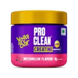 Yogabar Creatine Monohydrate – Pure, Micronized & Power-Packed For Strength & Performance | Refreshing Watermelon Flavor | 3G Per Scoop | 114G