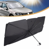 Lobe Wonder (Large Size) Car Sun Shade Protector, Foldable Windshield Insulation Car Sun Shade For Uv Protection Reflective Sunblocker Car Accessories For Minivans, Microcar, Compact Car And More