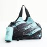 Lifelong Gym Bag For Men And Women | Sports Foldable Bag | Workout, Fitness, Exercise | Compact, Lightweight, Detachable Shoulder Strap | Ideal For Gym, Travel, And Daily Use (Sea Green)